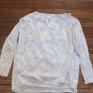 Cream tye dye style Women's Top